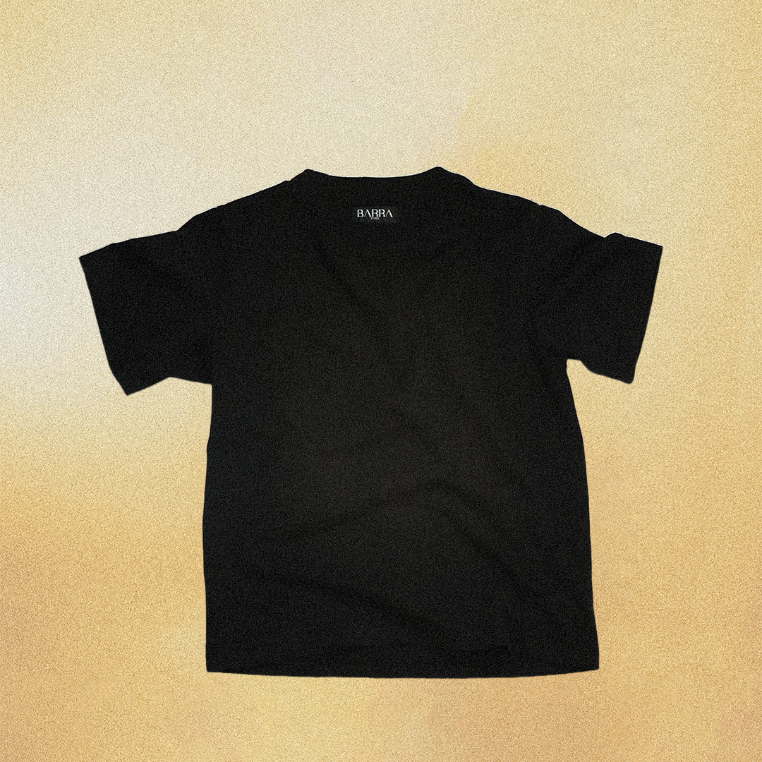 WHEN SHALL THE LIGHT FIND MY EYES T-SHIRT BLACK