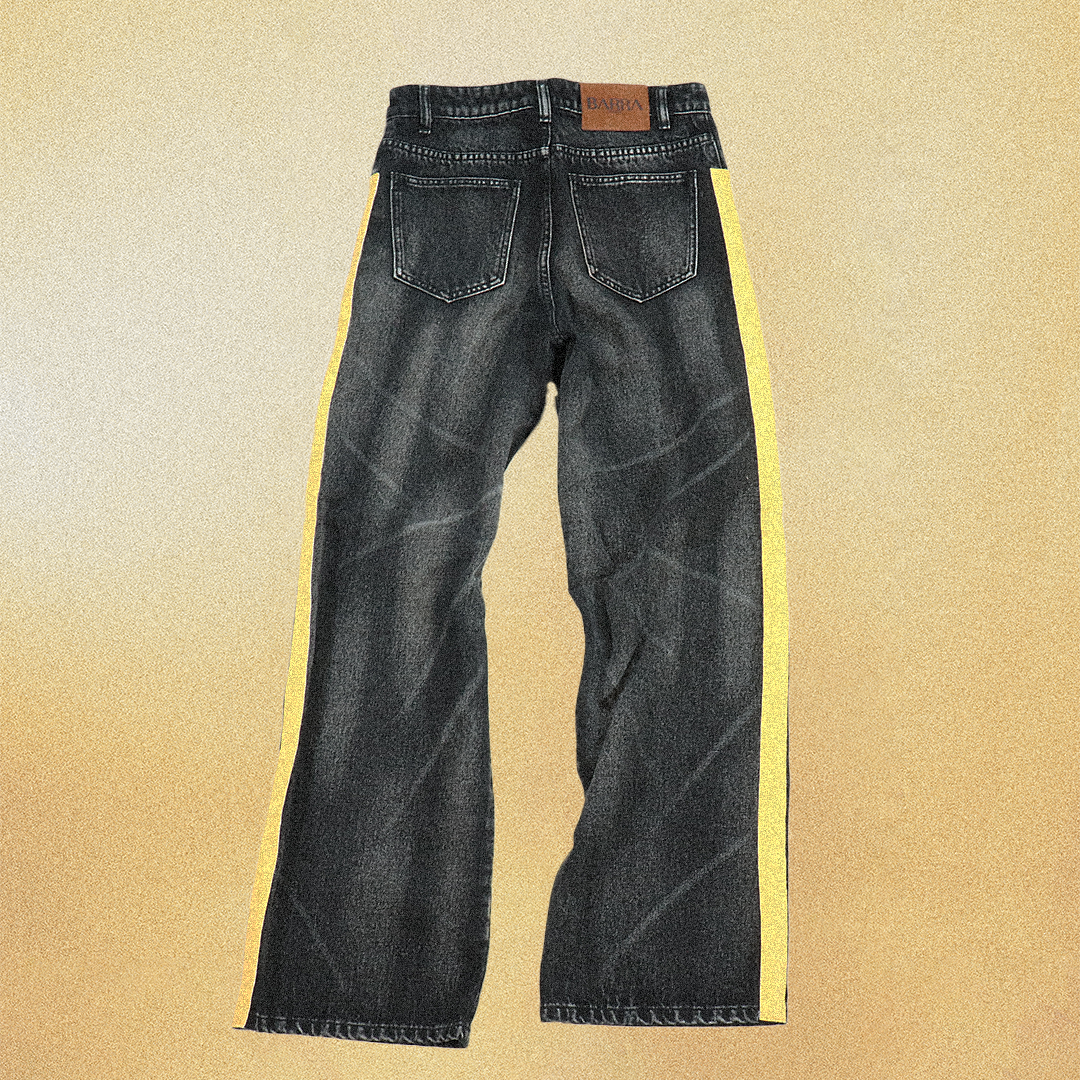 FORGOTTEN DREAMS DENIM PANTS BLACK